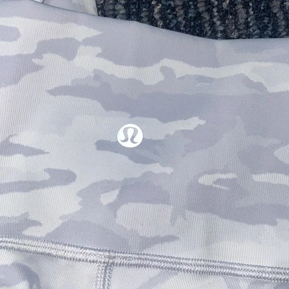 White Camo Lululemon leggings - Picture 3 of 3